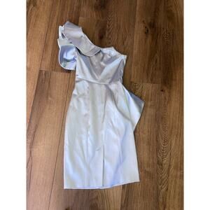 Karen millen silver dress